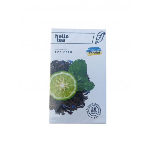 Чай Hello Tea чёрный Ерл Грей 20 п